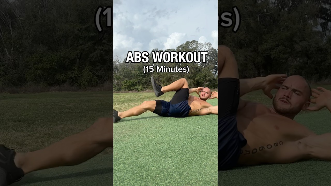 🔥15 Minute Abs Workout — No Weights, No Excuses!