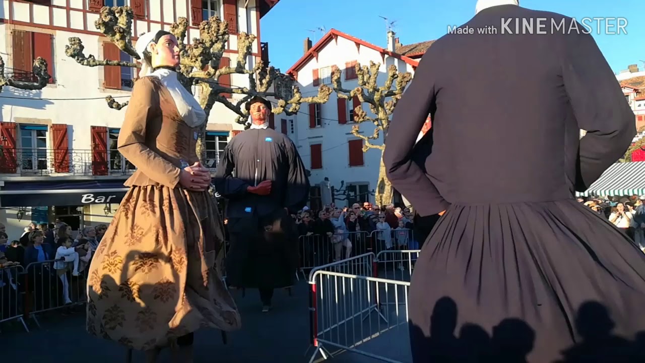 Carnaval basque et jugement de San Pantzar à Saint Jean de Luz
