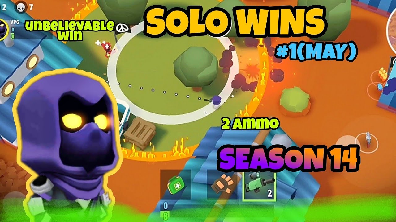 Solo Wins #1 May|Battlelands Royale Season 14|Virtual Peace Gaming