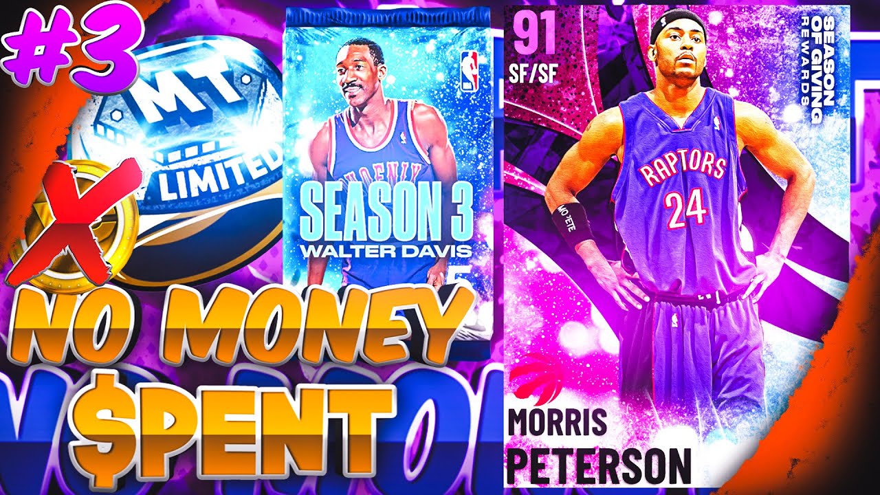 NO MONEY SPENT SERIES #3 - BUILT THE BEST TEAM FOR LIMITED! CLUTCH SEASON PACK! NBA 2k21 MyTEAM