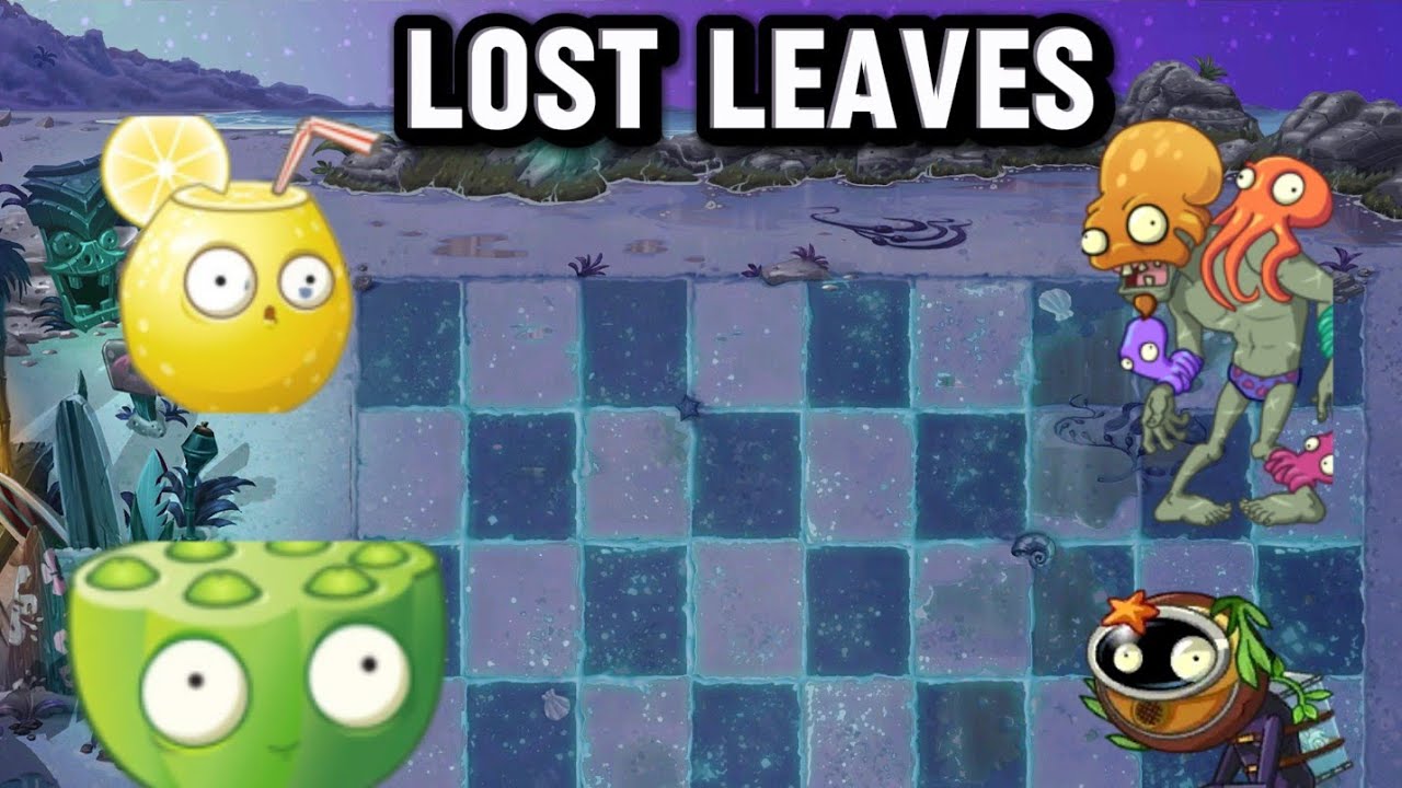 Big Wave Beach World, Zombies, Levels & Lotusshower Gameplay || PvZ 2 Lost Leaves Beta {4} Download!