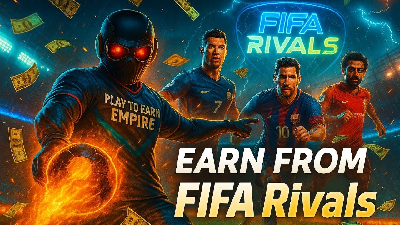 FIFA Rivals: Веб-игра в футбол с элементами веб-3, где вы можете зарабатывать криптовалюту, играя...
