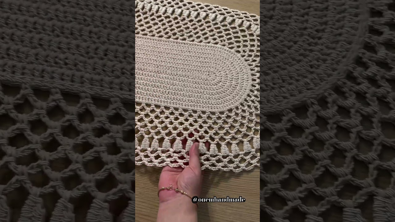#tablerunner #diycrafts #tığişi #handmade #tutorial #tutorials #crochet #&ccedil;eyiz #love