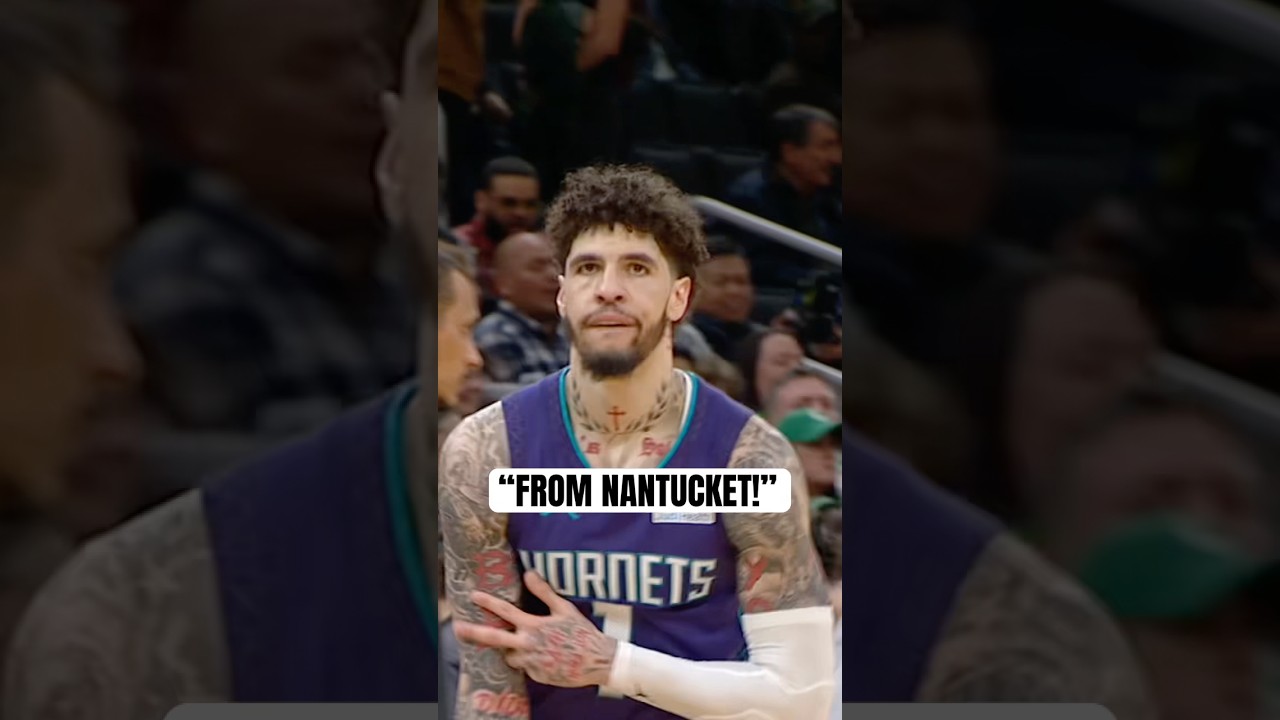 LaMelo from DEEP off one leg 🎯