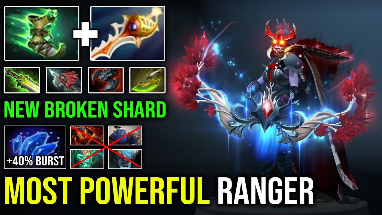 This NEW 40% Burst Frost Arrow Made Drow the Most OP Range Carry with Force Boots + Rapier DotA 2
