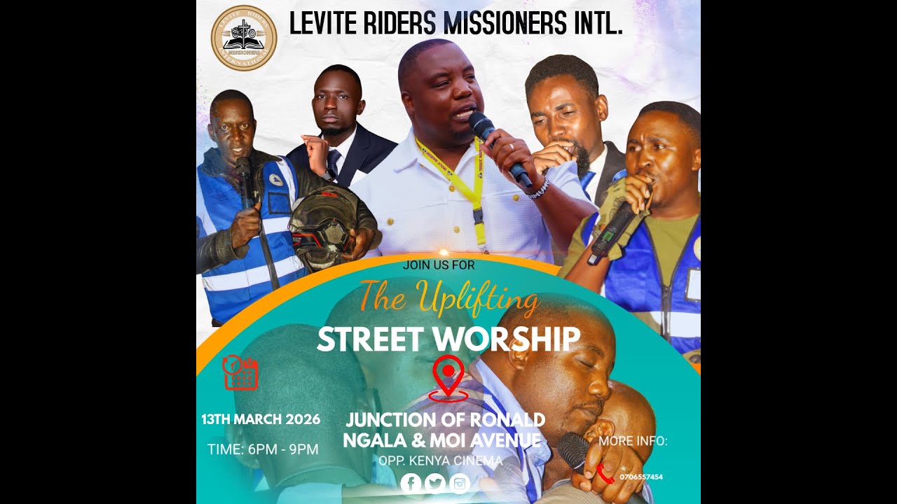 LIVE STREET WORSHIP AT MOI AVENUE FT LEVITE RIDERS