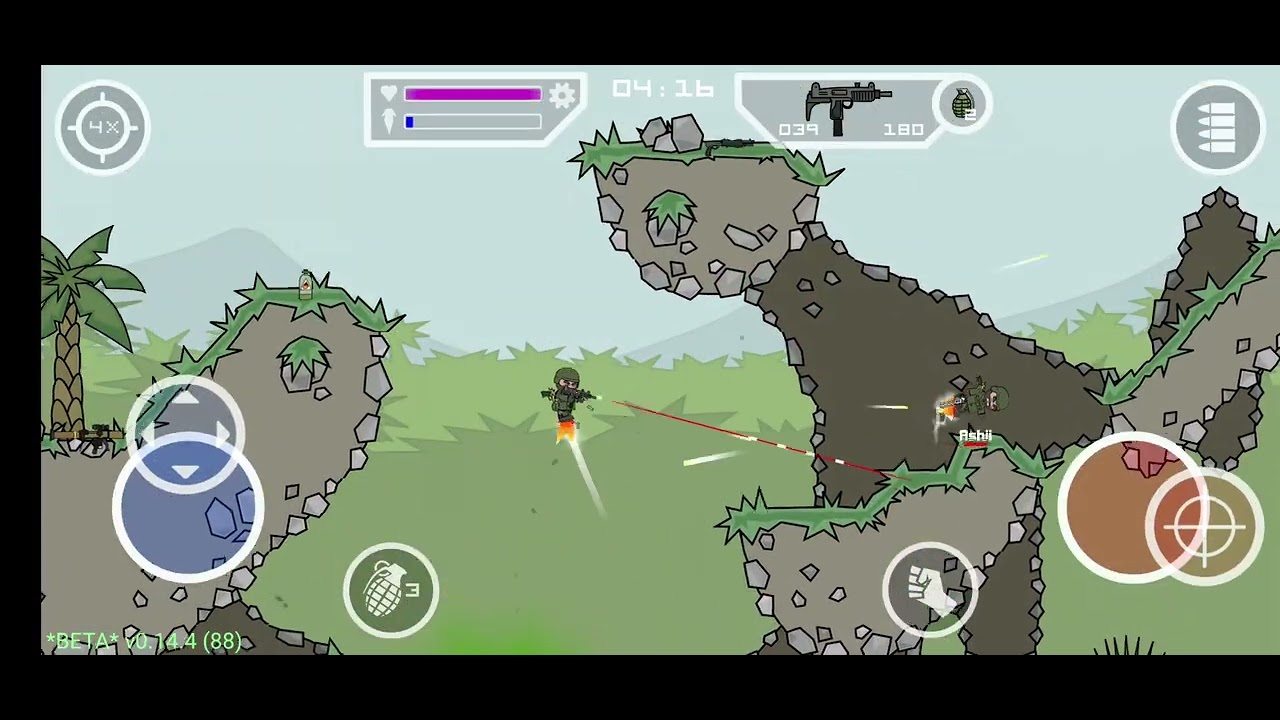 MINIMILITIA battle #gaming #war #battle