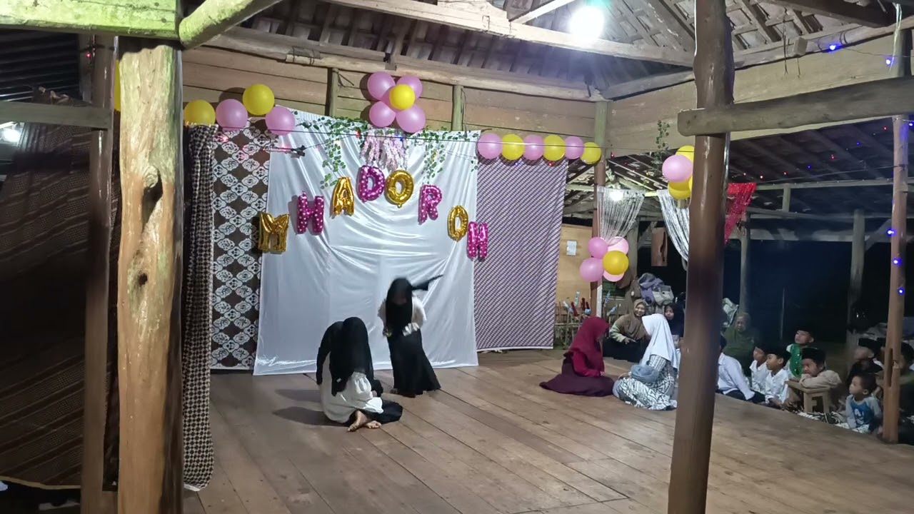 Drama santri Putri Palenggahan Angkring Kulon Askandariyah Madin Syadziliyah