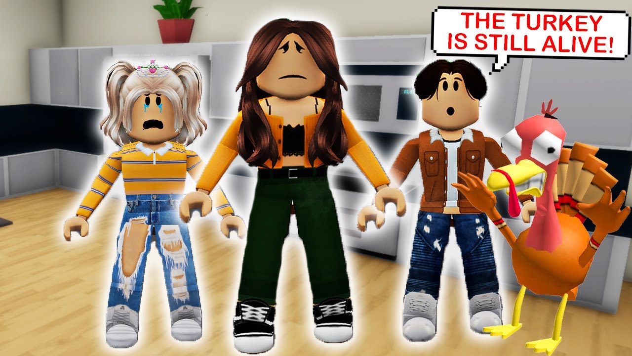 День благодарения пошёл не так!! **Ролевая игра Brookhaven** | JKREW GAMING