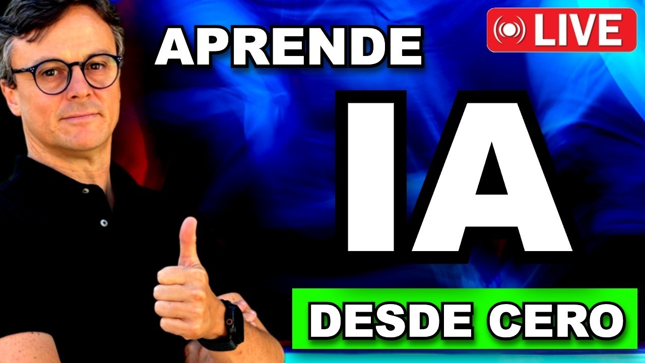 🔔 Cómo APRENDER IA desde CERO en 2026 | en Directo