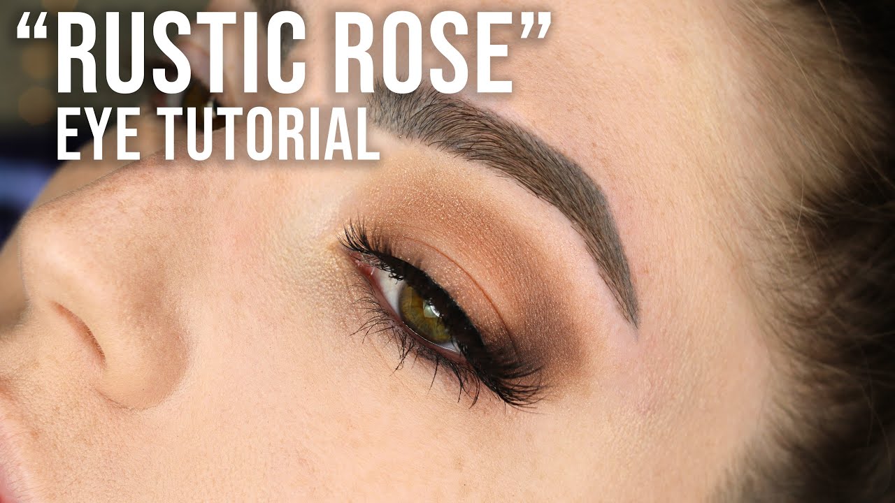 SHADOWSENSE TUTORIAL | Copper Rose Shimmer + Rustic Brown on Hooded Eyes