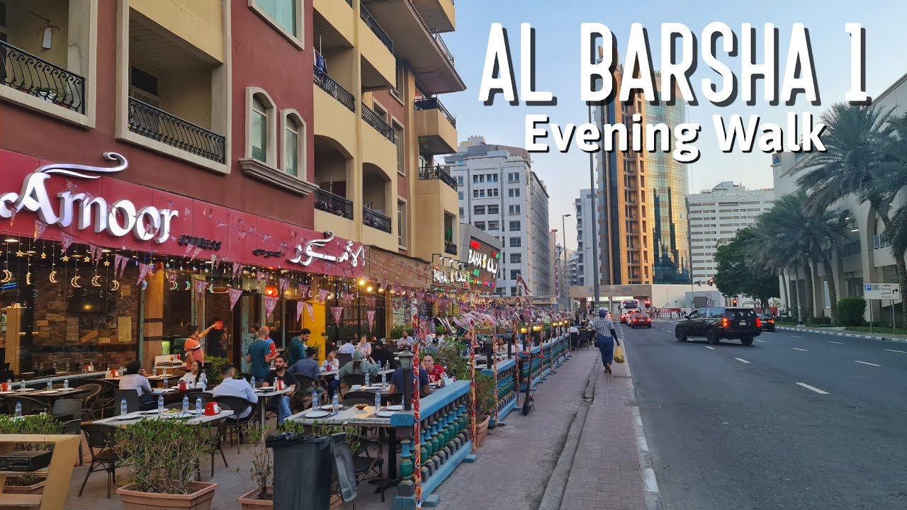 Al Barsha 1 Evening Walk | Dubai UAE 🇦🇪