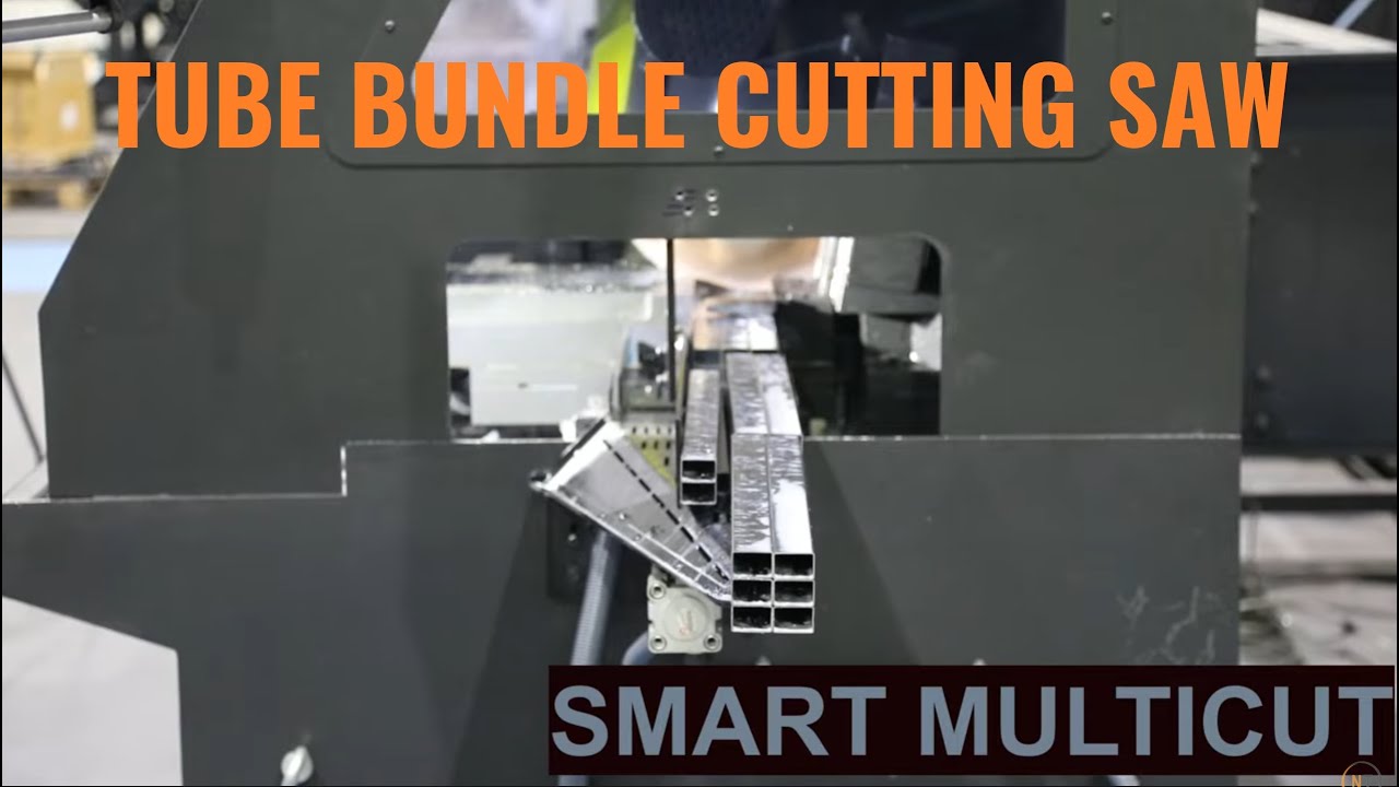 auto feed bundle cutting cold saw for tubes SMART MULTICUT