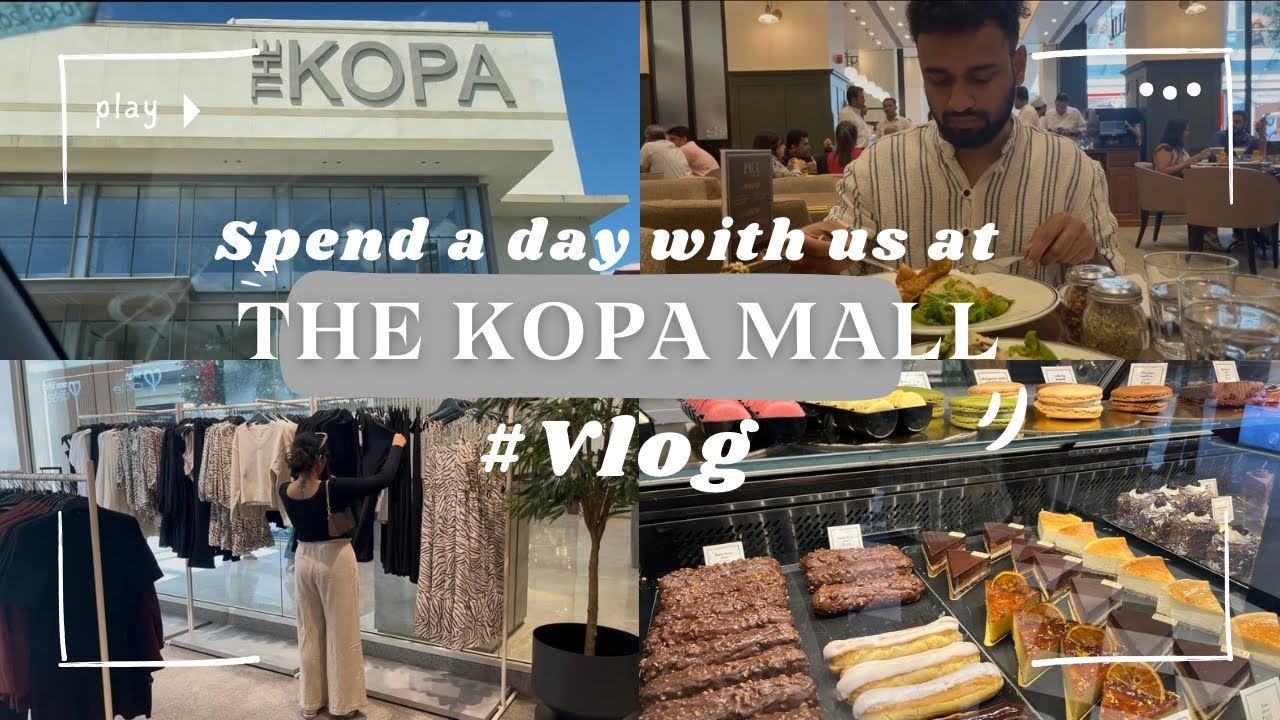 A Sunday Vlog | At The KOPA Mall , Koregaon Park Pune | Brunch at PAUL |