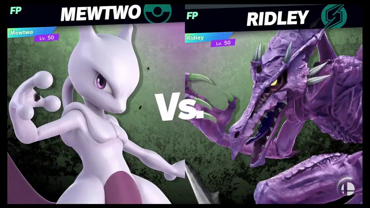 Super Smash Bros Ultimate Amiibo Fights   Request #4839 Mewtwo vs Ridley