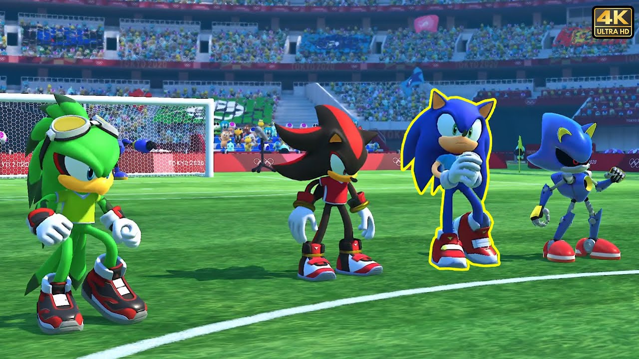 Sonic Vs. Luigi - Mario & Sonic at the Tokyo 2020 Olympic Games Football  | Very Hard Difficulty