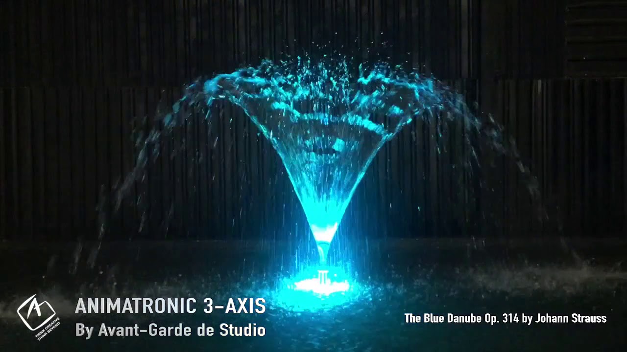 Musical Dancing Fountain by Avant-Garde de Studio (AG)