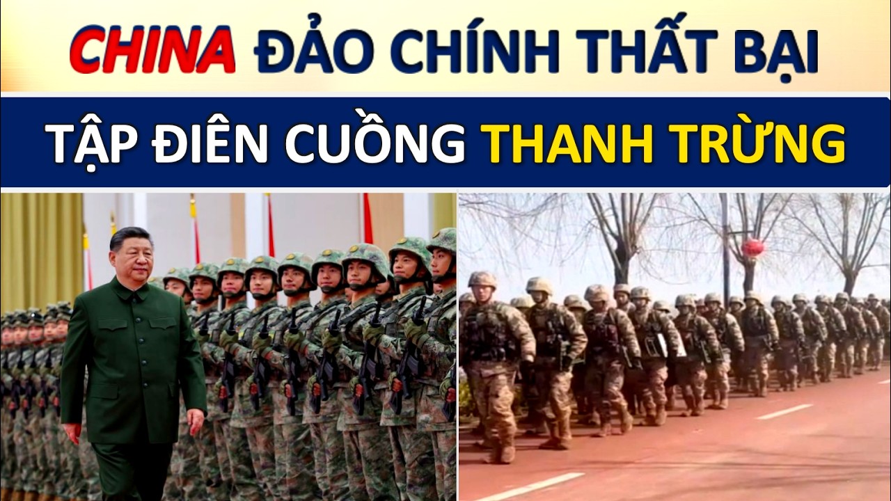 Tập Cận Bình Bãi Miễn 9 Tướng Lĩnh Cấp Cao: Cuộc Đại Thanh Trừng Trong Quân Đội Sắp Đến...