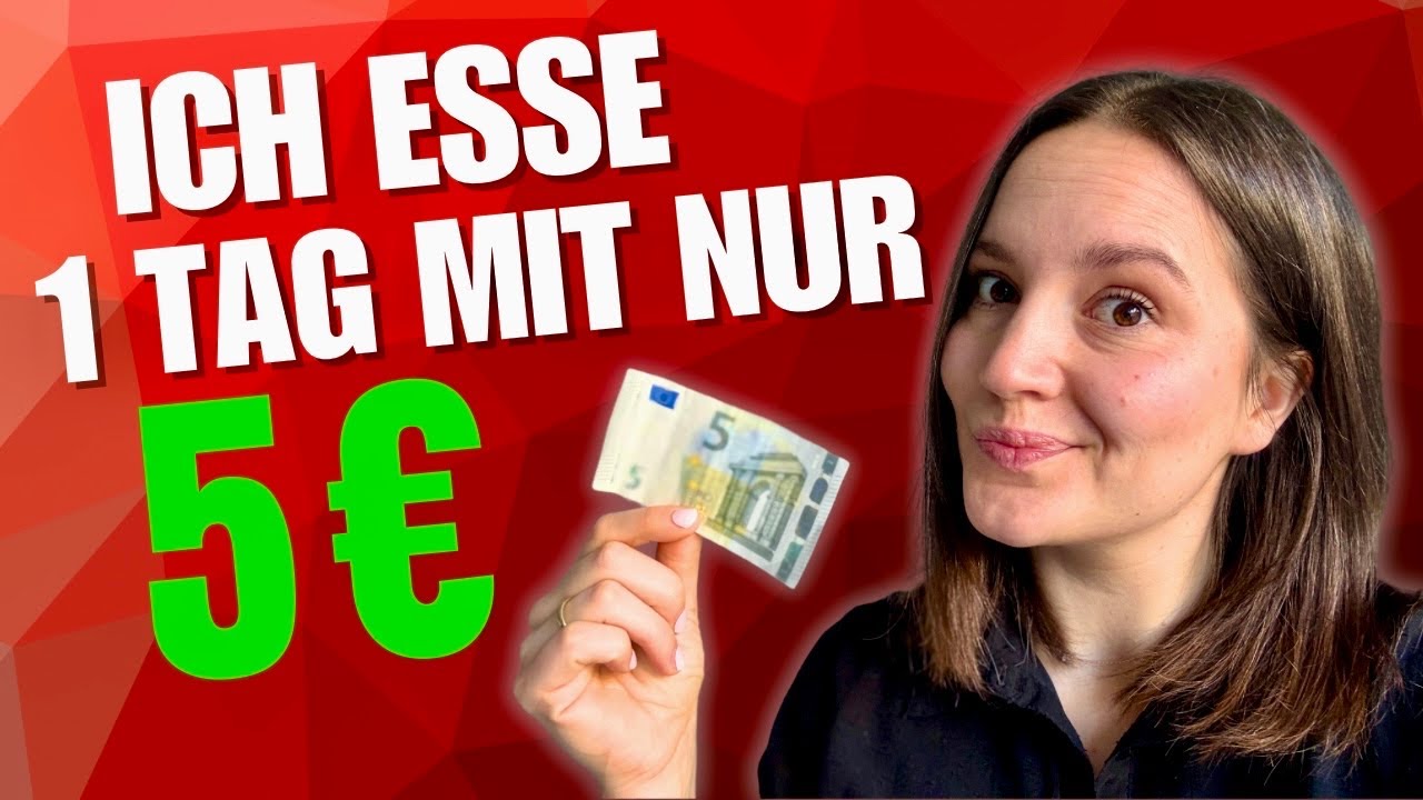 💶 Sparchallenge: mit 5€ Budget durch den Tag 