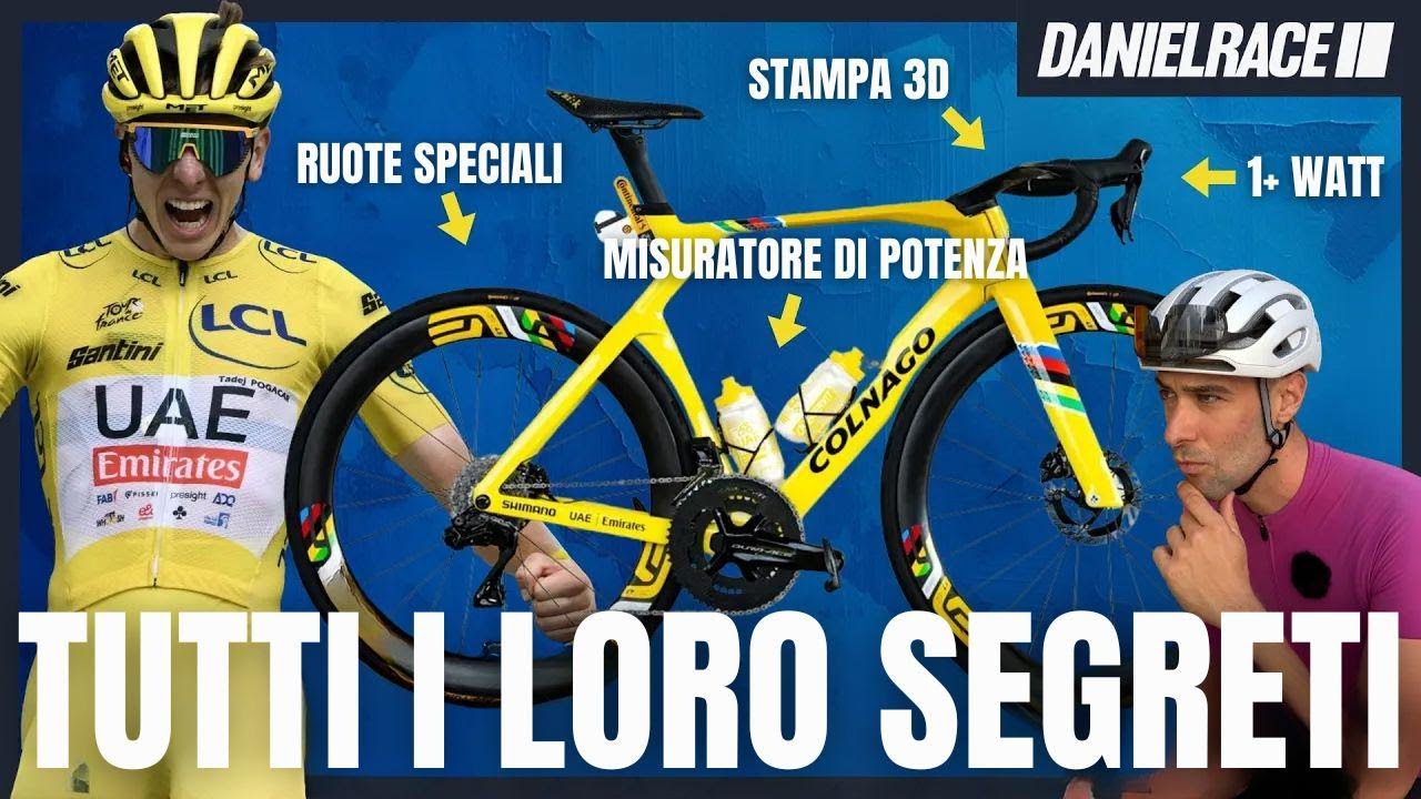 COLNAGO Y1RS di Tadej Pogačar: tutti i segreti svelati | Daniel Race
