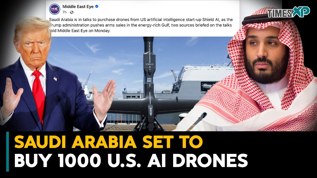 Saudi Arabia Set To Buy 1000 U.S. AI Drones