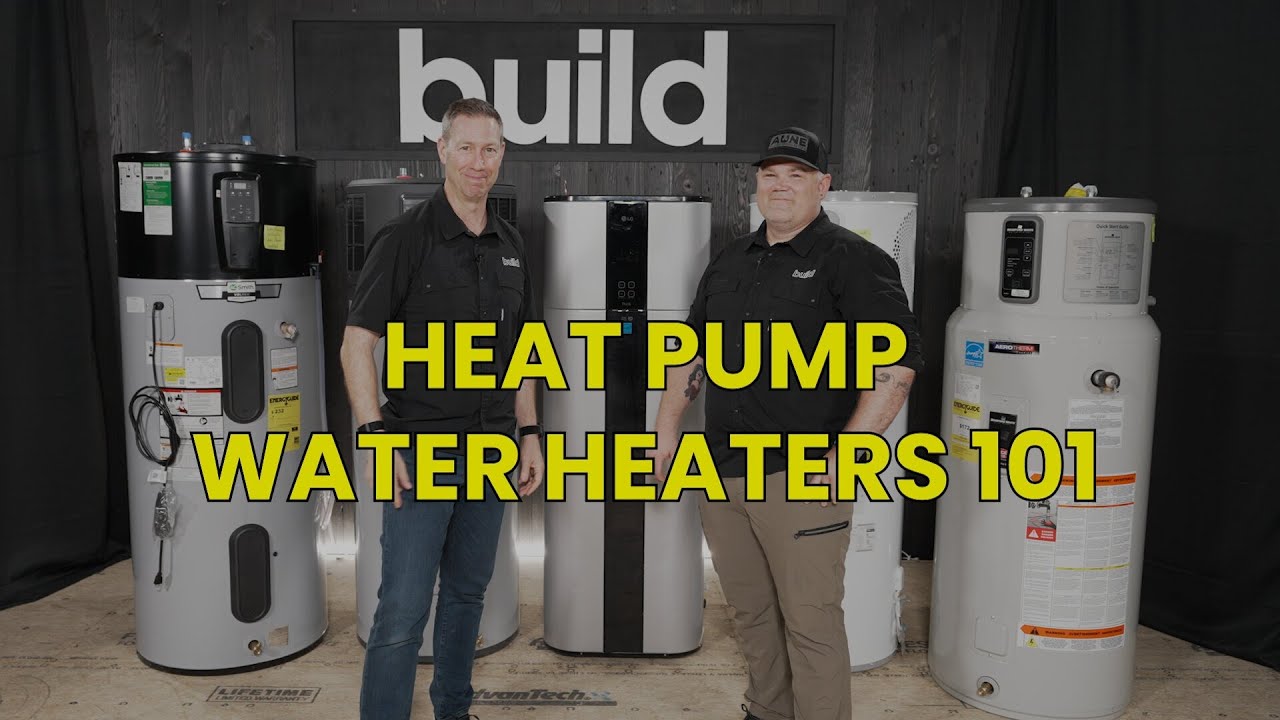 Heat Pump Water Heater 101 - 2025 with Eric Aune