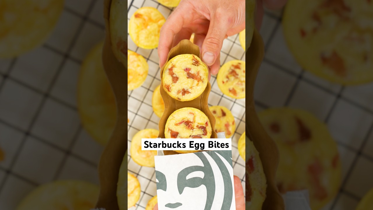 How to Make &lsquo;Starbucks Egg Bites&rsquo; 🧀🥚