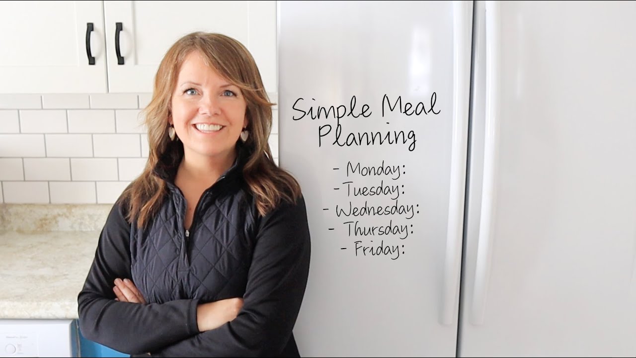 Minimalist Meal Planning