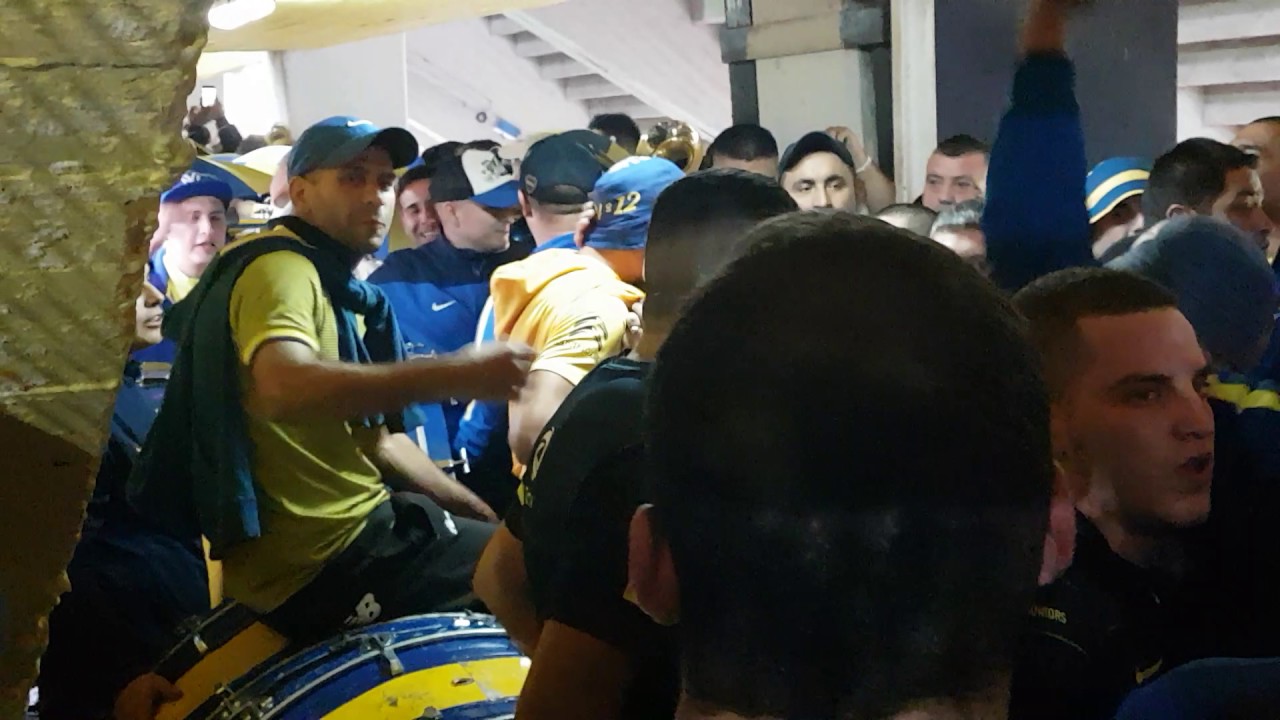 Previa Jugador nro 12 Entran los bombos Boca vs Riber plate 14/05/17