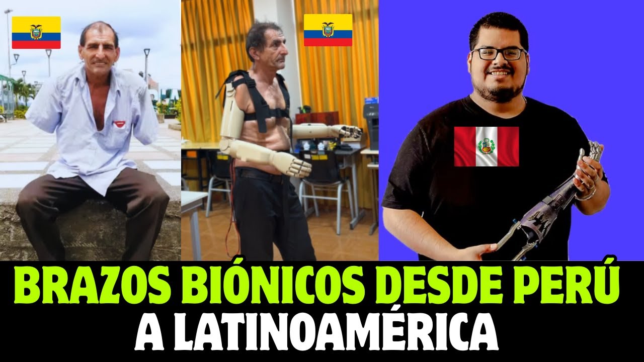 ¡BRAZOS BIÓNICOS HECHOS EN PERÚ sorprende A EE UU y LONDRES!