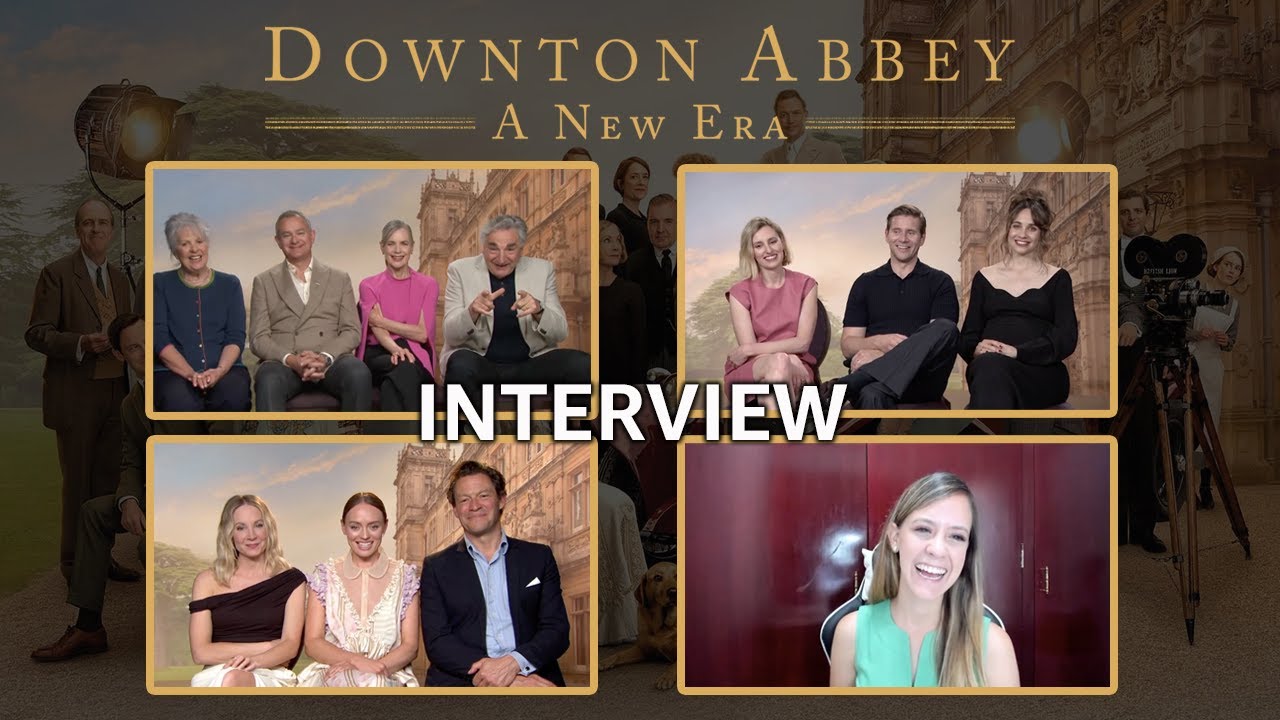DOWNTON ABBEY: Mi entrevista con Mr. Carson, Robert y Cora Crawley, Isobel, Edith y Tom / ¡UN SUEÑO!