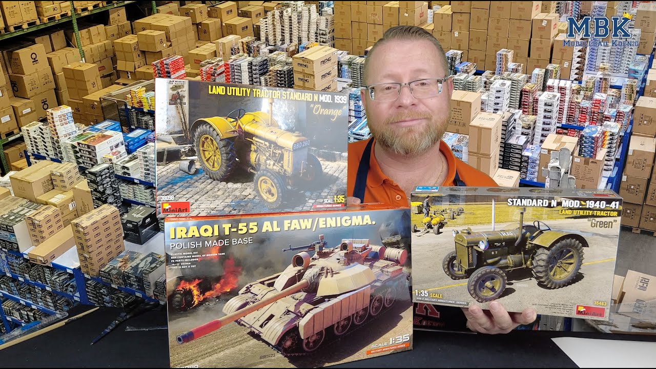 Große Kunst von MiniArt - Mehr als nur Standard & Enigma! Dekodiermaschine oder Panzer? MBK #1325
