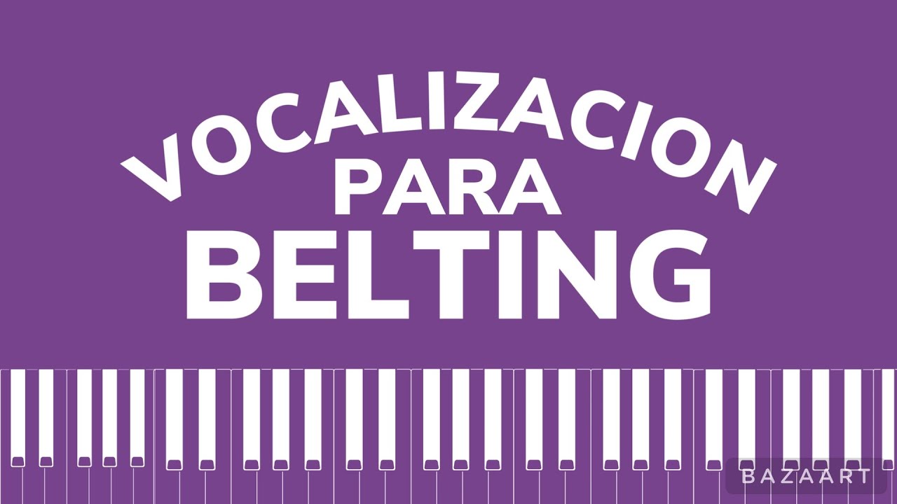 VOCALIZACION PARA BELTING // Vocal Warm up for belting