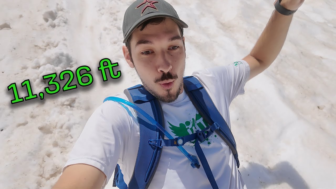 Glissading down a mountain in Utah | Pfeifferhorn