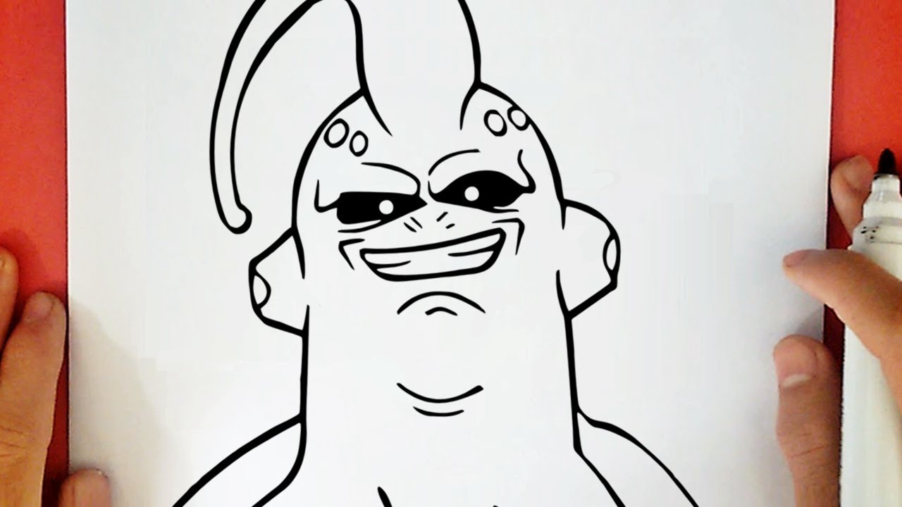 HOW TO DRAW SUPER BUU