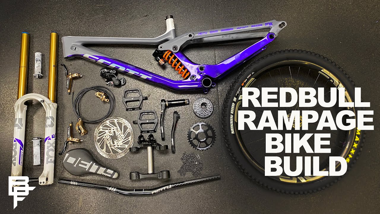 Сборка мотоцикла Red Bull Rampage! Самый удачливый мотоцикл на свете!!