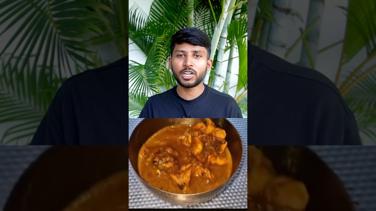 Chicken curry kept in fridge #swaroopfacts #chicken #health