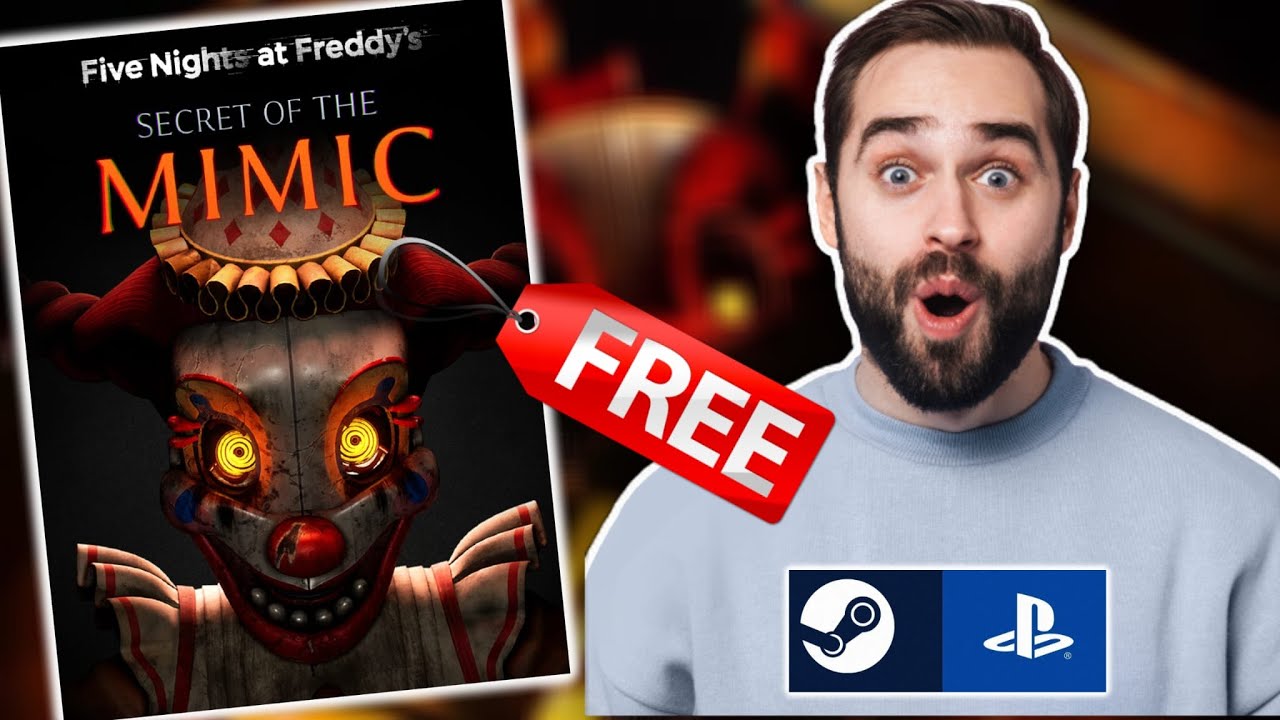 How To Get FNAF Secret of The Mimic for FREE! (PS5, PC, Steam) ✅ (100% Legit)