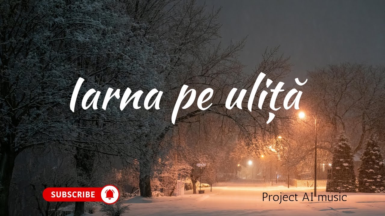 Iarna pe uliță | Project AI music