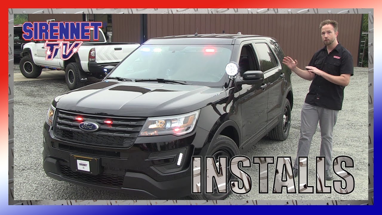 A 2017 Ford Utility Interceptor Slick Top Installation