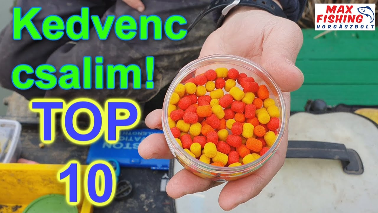 Kedvenc csalim! Top 10 csali a táskámból!