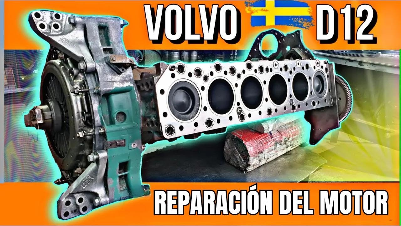 ¡Increíble reparación de un motor con 2 400 000 km en VOLVO D12!