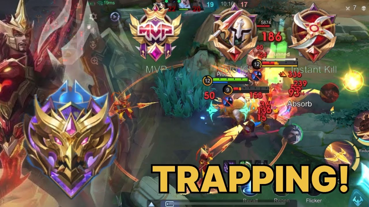 Minsitthar EXP TRAP! |  Minsitthar is underrated  | Mobile Legends Mythic Placement Gameplay