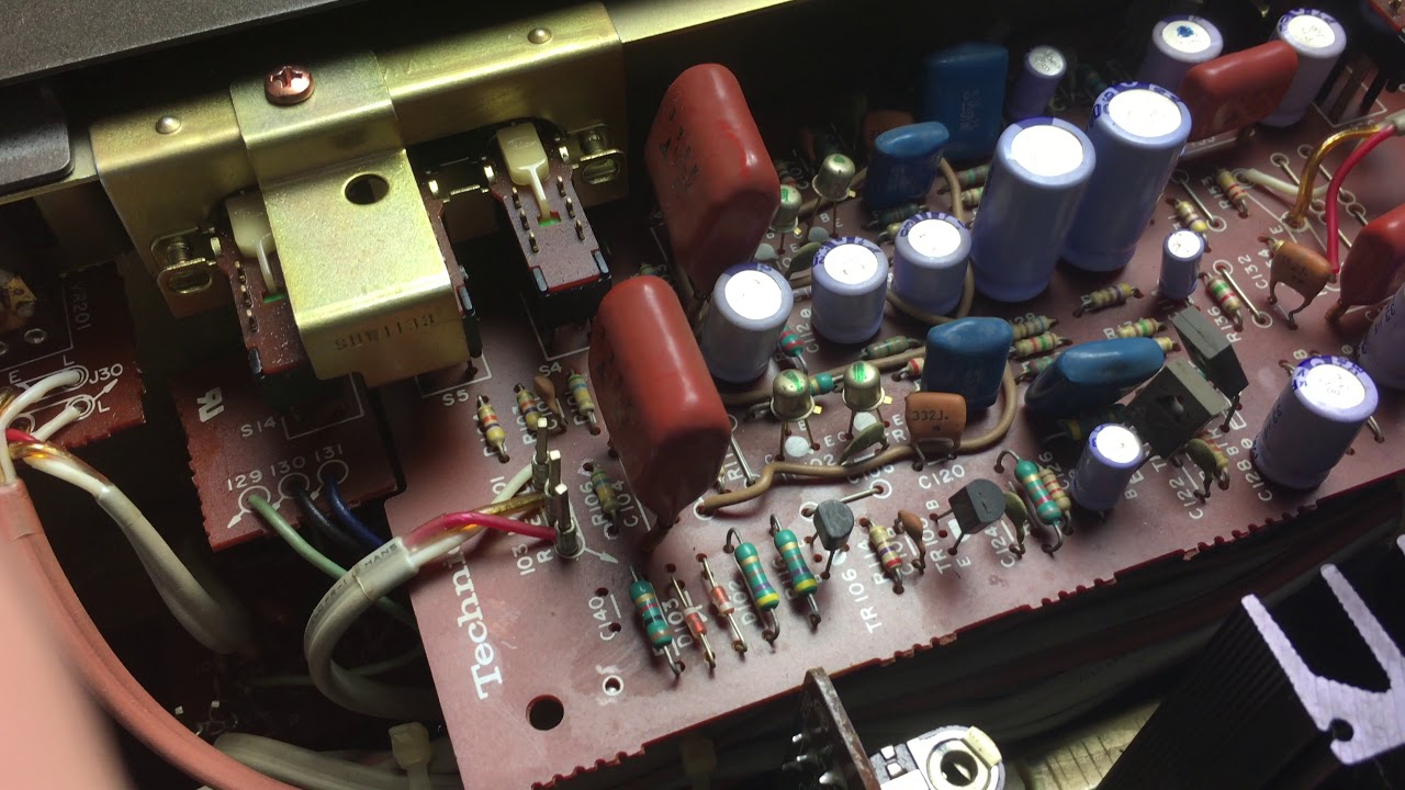Technics SU-8080 (4K video) - A Look Inside
