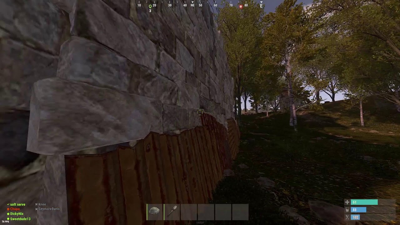 ACTUALLY PLAYING RUST LIVE