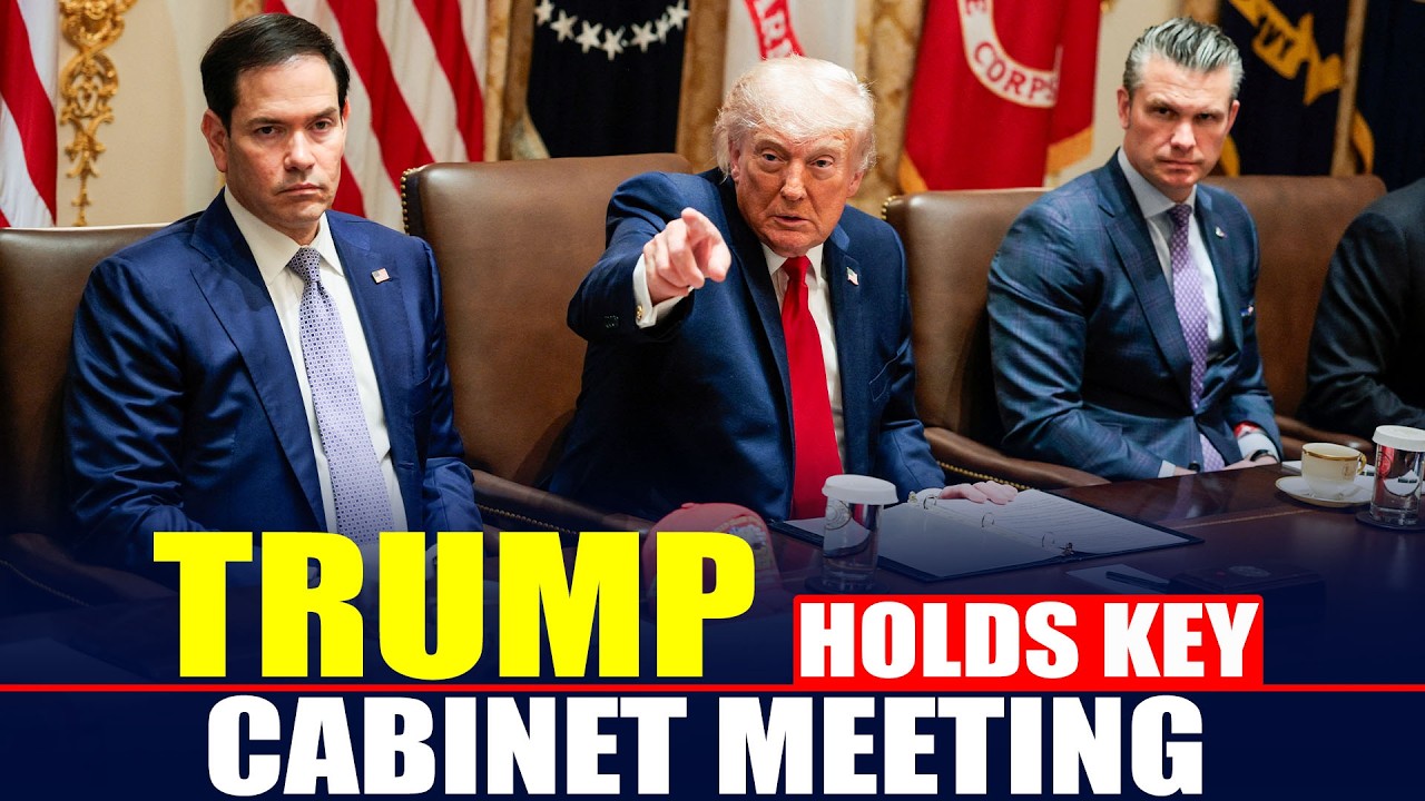 WATCH LIVE: Trump holds cabinet meeting as War with Iran escalates | USA | Hormuz | Ukraine | Trade