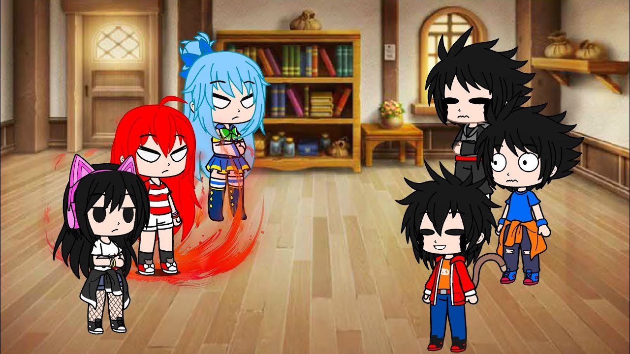 Eu,Goku,Vegeta e Black Reagindo a Videos Aleatorios