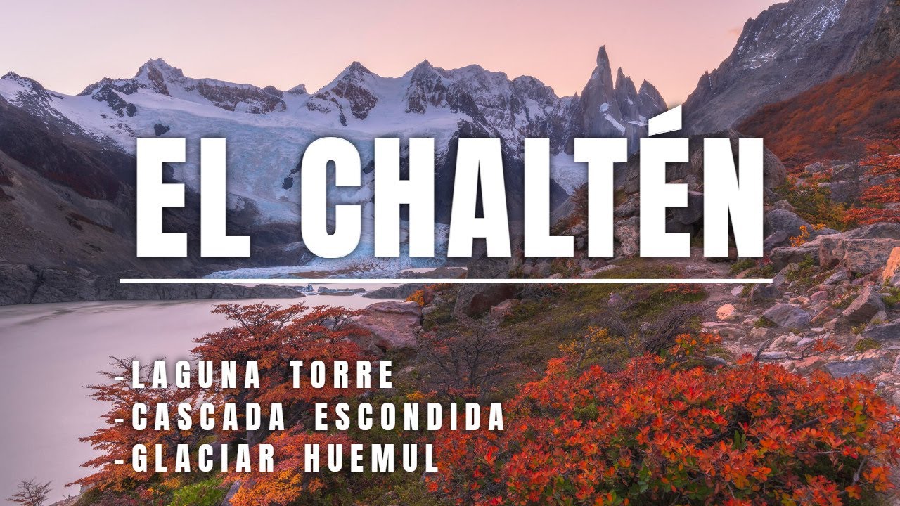 El CHALTEN Parte 3 - LAGUNA TORRE - Cascada escondida - Glaciar Huemul
