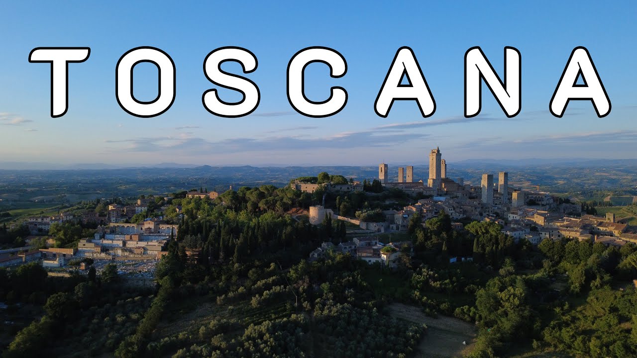Toscana drone 4k