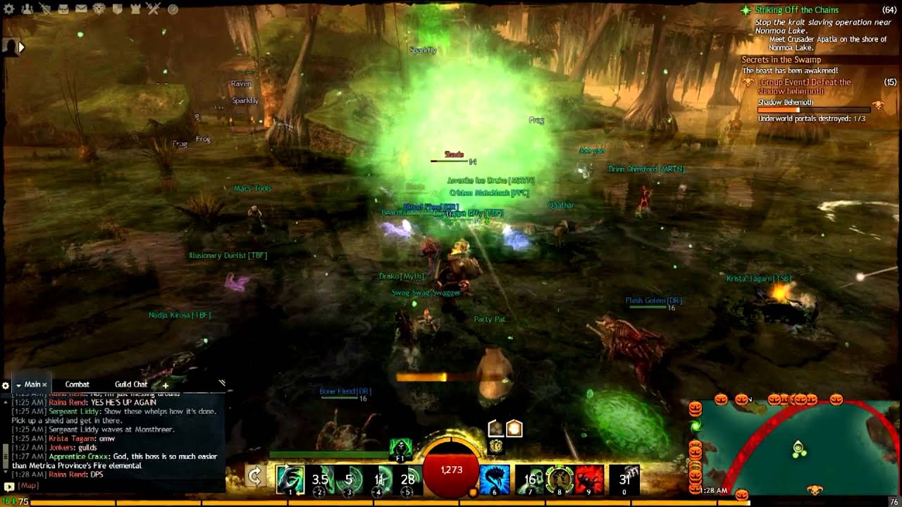 Guild Wars 2 - Shadow Behemoth Fight